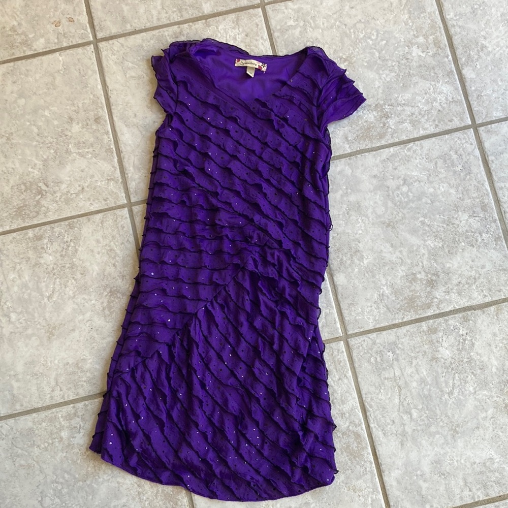 Purple dress